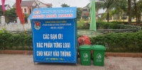 Độc đáo Mô hình “Ngôi nhà xanh” phân loại rác thải trong trường học tại Hà Tĩnh