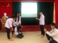 Tuổi trẻ trường THPT Nguyễn Đổng Chi – huyện Lộc Hà nói không với bạo lực học đường