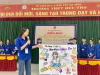Đoàn các trường học trên địa bàn huyện Đức Thọ thiết thực triển khai Diễn đàn "Xây dựng tình bạn đẹp, nói không với bạo lực học đường"