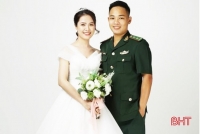 Người lính biên phòng Hà Tĩnh hai lần hoãn cưới để làm nhiệm vụ chống dịch Covid-19