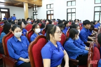 Lãnh đạo thành phố Hà Tĩnh đối thoại với đoàn viên, thanh niên về công tác chuyển đổi số
