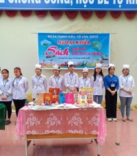 Đoàn Trường THPT Lý Chính Thắng tổ chức thành công ngày hội sách nâng cao văn hóa đọc cho học sinh