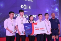 5 học sinh Hà Tĩnh giành giải nhất cuộc thi Act Inno do Vingroup tổ chức