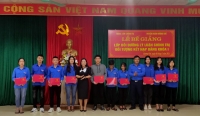 Huyện đoàn Hương Khê phối hợp tổ chức thành công Lớp bồi dưỡng lý luận chính trị đối tượng kết nạp Đảng khóa I năm 2021.