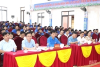 Lãnh đạo huyện Vũ Quang đối thoại với thanh niên về chuyển đổi số