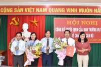 Đồng chí Nguyễn Thế Hoàn - Bí thư Tỉnh đoàn Hà Tĩnh được điều động giữ chức Bí thư Huyện uỷ Lộc Hà