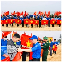 Hà Tĩnh: Tuổi trẻ ra quân vệ sinh môi trường hưởng ứng mùa du lịch biển năm 2023