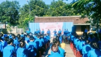 Chiến dịch tình nguyện Hoa Phượng đỏ tại các Đoàn trường trên địa bàn huyện Nghi Xuân