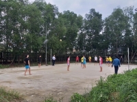 Đoàn Trung tâm GDNN - GDTX huyện Thạch Hà tổ chức Giải thi bóng chuyền  nam – nữ thanh niên