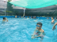 Thị đoàn Kỳ Anh: Tổ chức Lớp dạy bơi miễn phí Hè 2020