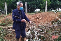 Gia đình cụ ông 80 tuổi ở Hà Tĩnh hiến gần 400m2 đất làm đường liên xã