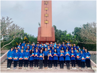Đoàn trường TH, THCS & THPT - Trường Đại học Hà Tĩnh tổ chức lễ kết nạp đoàn viên mới