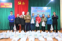 Huyện đoàn Thạch Hà góp sức trẻ vì an sinh xã hội dịp Tết Nguyên đán 2023