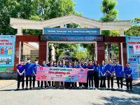 Tuổi trẻ trường THPT Phan Đình Phùng: Sôi nổi với Chiến dịch tình nguyện “Hoa phượng đỏ” năm 2023