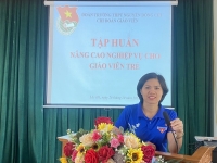 Đoàn trường THPT Nguyễn Đổng Chi, huyện Lộc Hà tổ chức tập huấn kỹ năng, nghiệp vụ giáo viên trẻ năm học 2024 - 2025
