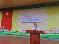 Đoàn thanh niên huyện Hương Sơn thực hiện tư vấn, định hướng nghề nghiệp trong khối trường học năm 2023