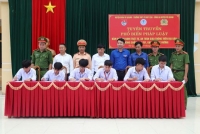Huyện đoàn Vũ Quang: Phối hợp tổ chức nhiều hoạt động đảm bảo an ninh trật tự trên địa bàn