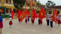 Can lộc: Liên đội Trường TH Phú Lộc tổ chức thành công Ngày hội thiếu nhi vui khỏe – Hội thi Nghi thức Đội