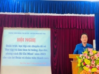Huyện đoàn Đức Thọ tổ chức quán triệt 2 chuyên đề về học tập và làm theo tư tưởng, đạo đức, phong cách Hồ Chí Minh năm 2023