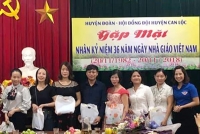 Can Lộc: Tổ chức gặp mặt giáo viên Tổng phụ trách Đội nhân dịp kỷ niệm ngày Nhà giáo Việt Nam 20/11
