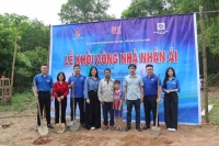 Đoàn cơ quan Đảng chung tay xây Nhà nhân ái, trao quà học sinh khó khăn hưởng ứng Chủ nhật xanh 24/8