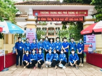 Đánh giá kết quả hoạt động 5 ngày tình nguyện của Đoàn các trường THPT trên địa bàn huyện Vũ Quang