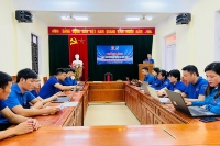 Huyện đoàn Vũ Quang hưởng ứng Ngày chuyển đổi số quốc gia năm 2023