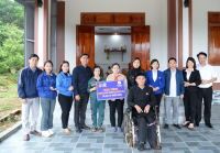 Can Lộc nhân rộng công trình thanh niên Ngôi nhà khăn quàng đỏ