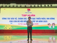 PHÁT HUY HIỆU QUẢ PHONG TRÀO "THIẾU NHI HÀ TĨNH THI ĐUA LÀM THEO 5 ĐIỀU BÁC HỒ DẠY"