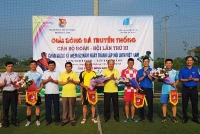 Hội LHTN Việt Nam Huyện Kỳ Anh: Sôi nổi giải bóng đá cán bộ Đoàn – Hội truyền thống lần thứ III năm 2018