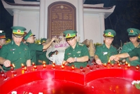Đoàn TN BCH Bộ đội Biên phòng tỉnh tổ chức về nguồn nhân dịp kỷ niệm 73 năm ngày thương binh liệt sỹ