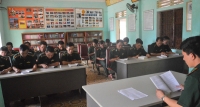 Đoàn thanh niên Bộ đội biên phòng hưởng ứng ngày sách Việt Nam lần thứ VIII