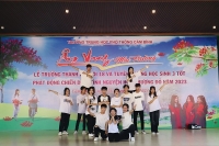 Đoàn thanh niên các trường huyện Cẩm Xuyên phối hợp tổ chức Lễ tổng kết năm học 2022-2023 và Lễ tri ân, trưởng thành "Khi tôi 18"; phát động Chiến dịch “Hoa phượng đỏ” năm 2023