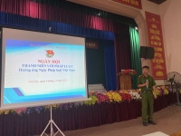 Can Lộc: Ngày hội thanh niên với pháp luật hưởng ứng Ngày Pháp luật Việt Nam