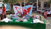 Huyện đoàn Can Lộc tưng bừng ngày hội đọc sách và ra mắt mô hình Thư viện lưu động