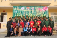 Tuổi trẻ Trường Đại học Hà Tĩnh với “Xuân biên giới” năm 2022