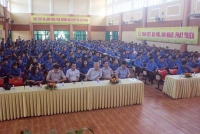 Đoàn trường Đại học Hà Tĩnh tổ chức bồi dưỡng lý luận chính trị cho sinh viên