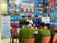 Tỉnh đoàn tổ chức tư vấn hướng nghiệp cho thanh niên hoàn thành nghĩa vụ Công an trở về địa phương năm 2025
