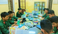 Đoàn Thanh niên Bộ Chỉ huy quân sự tỉnh Hà Tĩnh hưởng ứng Ngày sách Việt Nam