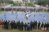 Đoàn thanh niên BCH Quân sự tỉnh: Phối hợp tổ chức Giải bóng chuyền nam thanh niên