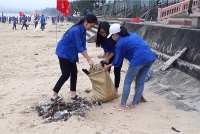 Cẩm Xuyên: Ra quân hưởng ứng chiến dịch “Hãy làm sạch biển” lần thứ I, năm 2019
