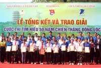 Tổng kết và Trao giải Cuộc thi Tìm hiểu 50 năm Chiến thắng Đồng Lộc