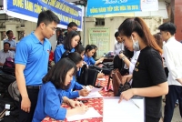 1.300 tình nguyện viên tham gia tiếp sức cho các thí sinh trong kỳ thi THPT Quốc gia