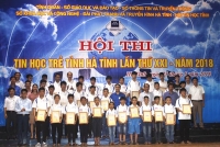Tổng kết và Trao giải Hội thi Tin học trẻ tỉnh Hà Tĩnh lần thứ XXI Năm 2018