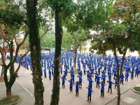 Cẩm Xuyên: Trường THPT Cẩm Xuyên ra mắt các câu lạc bộ và đồng diễn vũ điệu thanh niên chào mừng Đại hội Đoàn toàn quốc lần thứ XII