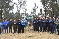 Hà Tĩnh: Bí thư Tỉnh ủy cùng đoàn viên thanh niên hưởng ứng tết trồng cây
