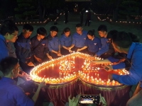 Hà Tĩnh: Thắp lên hàng ngàn ngọn nến tri ân các anh hùng liệt sỹ vào ngày 26/7