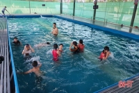 Hội đồng Đội Huyện Lộc Hà phối hợp triển khai nhiều lớp dạy bơi, ngăn chặn tai nạn đuối nước cho thiếu nhi