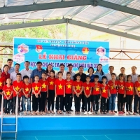 Đức Thọ: Phối hợp tổ chức lễ khánh thành bể bơi phòng chống đuối nước cho trẻ em