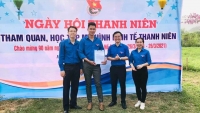 Tỉnh đoàn tổ chức tập huấn chương trình "Mỗi xã một sản phẩm OCOP, kiến thức về sở hữu trí tuệ, xây dựng truy xuất nguồn gốc sản phẩm” cho thanh niên huyện Hương Sơn.